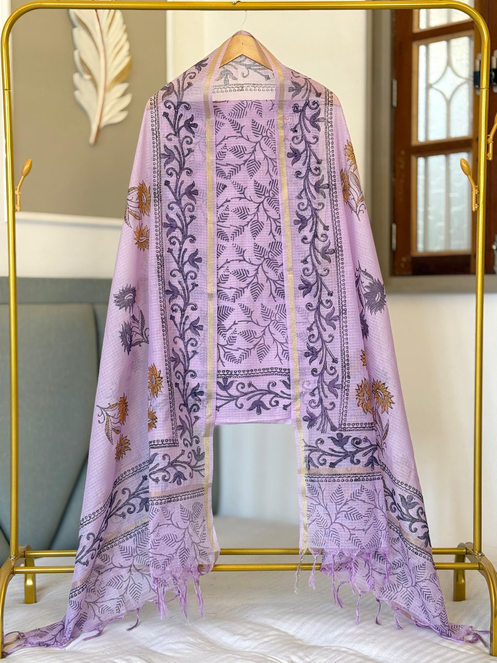 The Artisan’s Weave: Kota Checks & Hand-Block Prints
