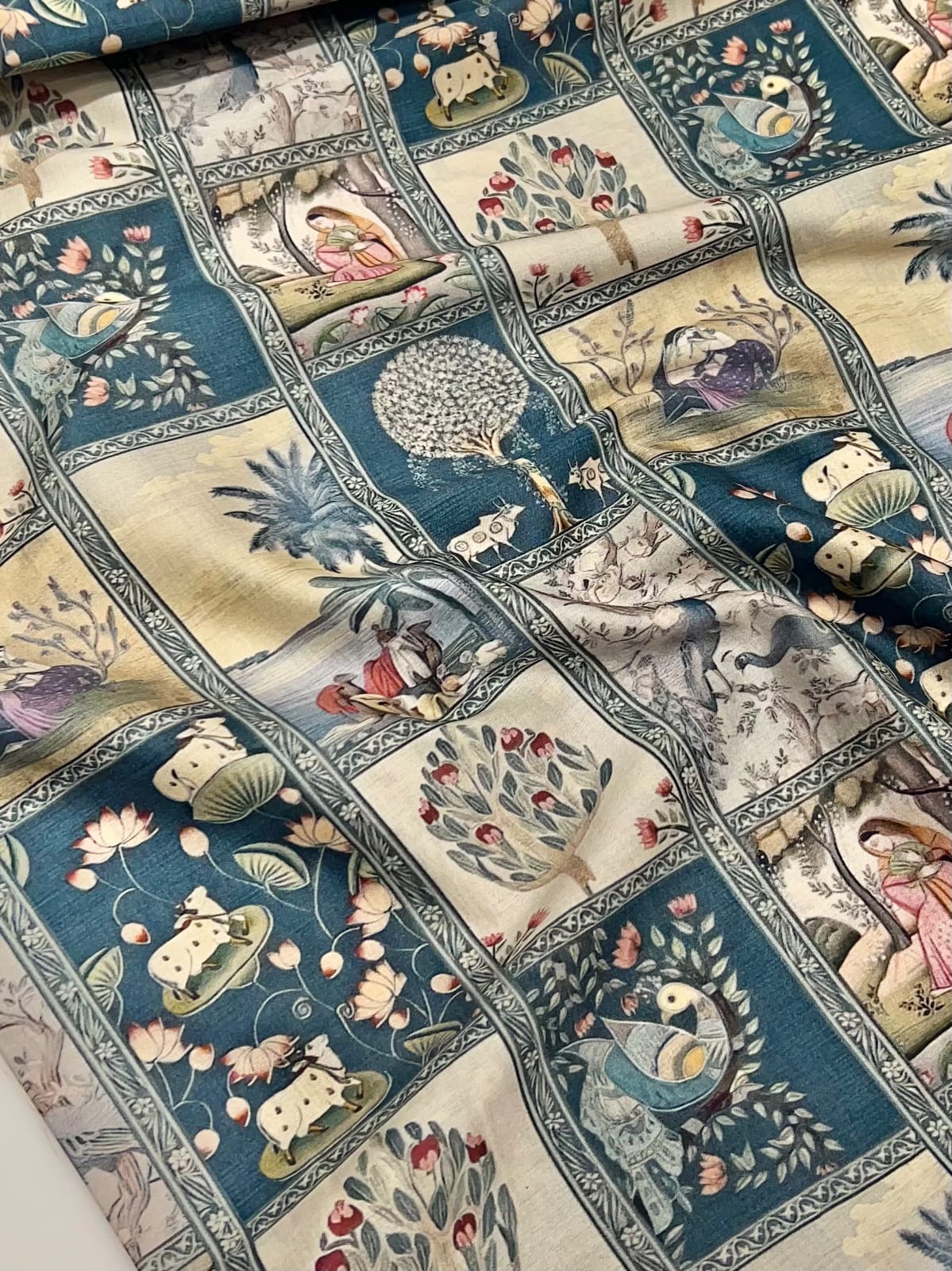 The Chanderi Muse: Pure Printed Luxury