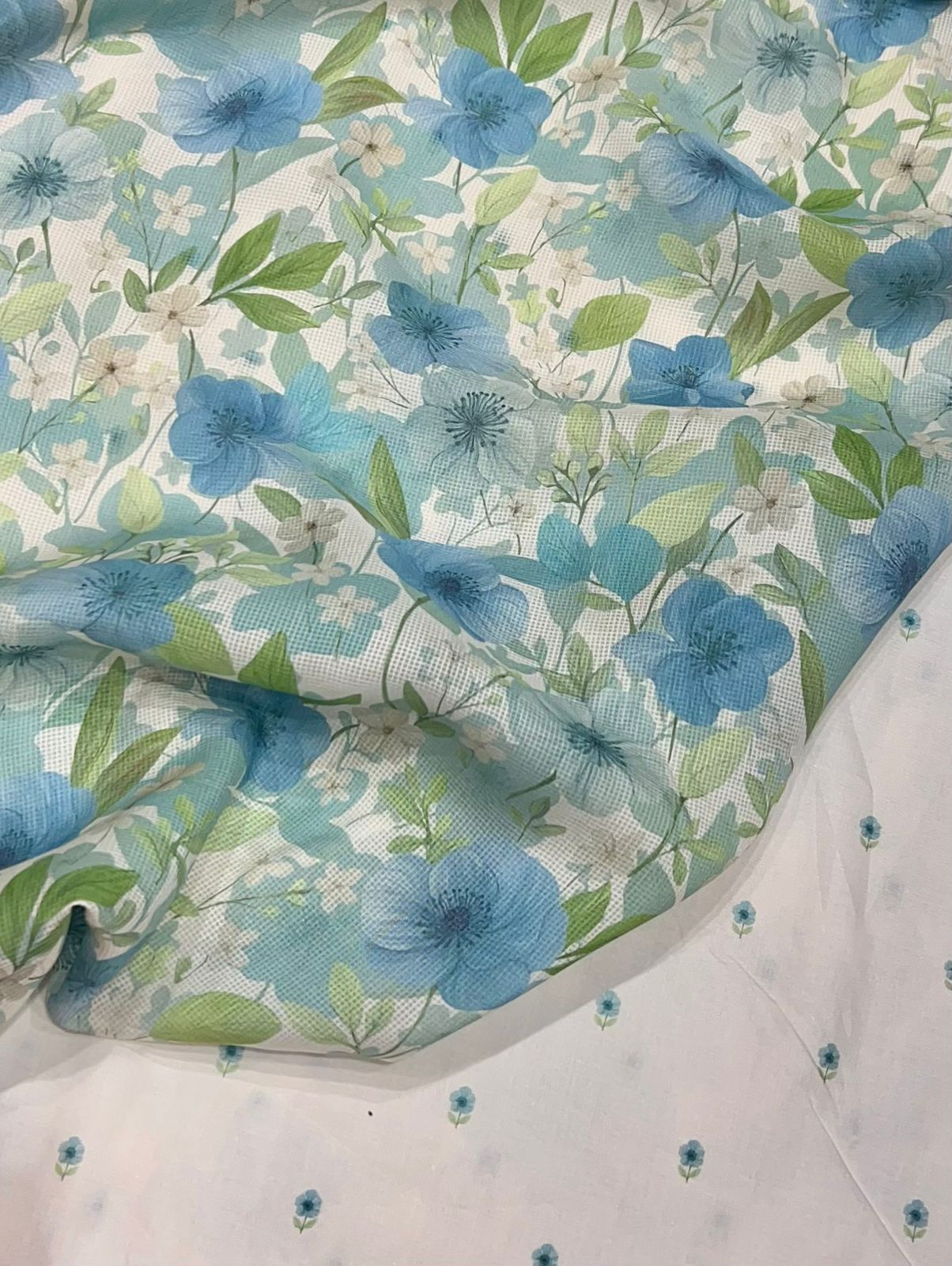 The Tista Elite: Printed Mul Check Cotton