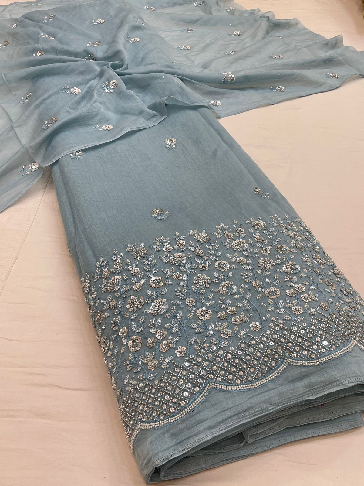 The Artisanal Edit: Hand-Embroidered Mul Chanderi