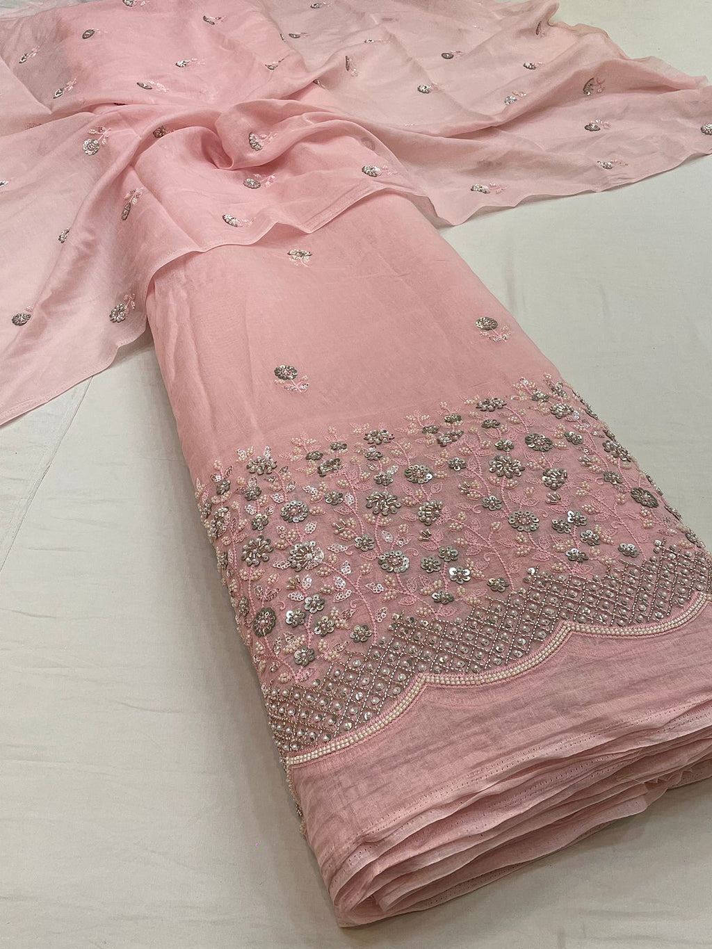 The Artisanal Edit: Hand-Embroidered Mul Chanderi