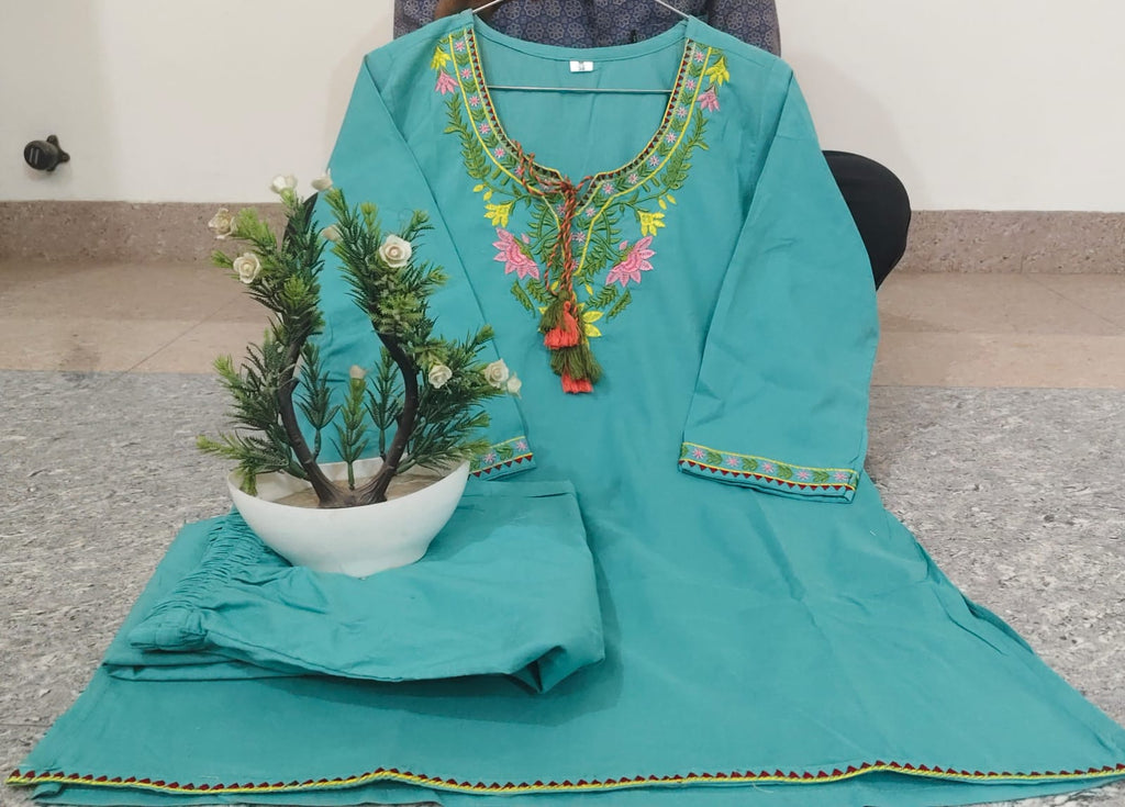 Premium Embroidered Co-ord Set