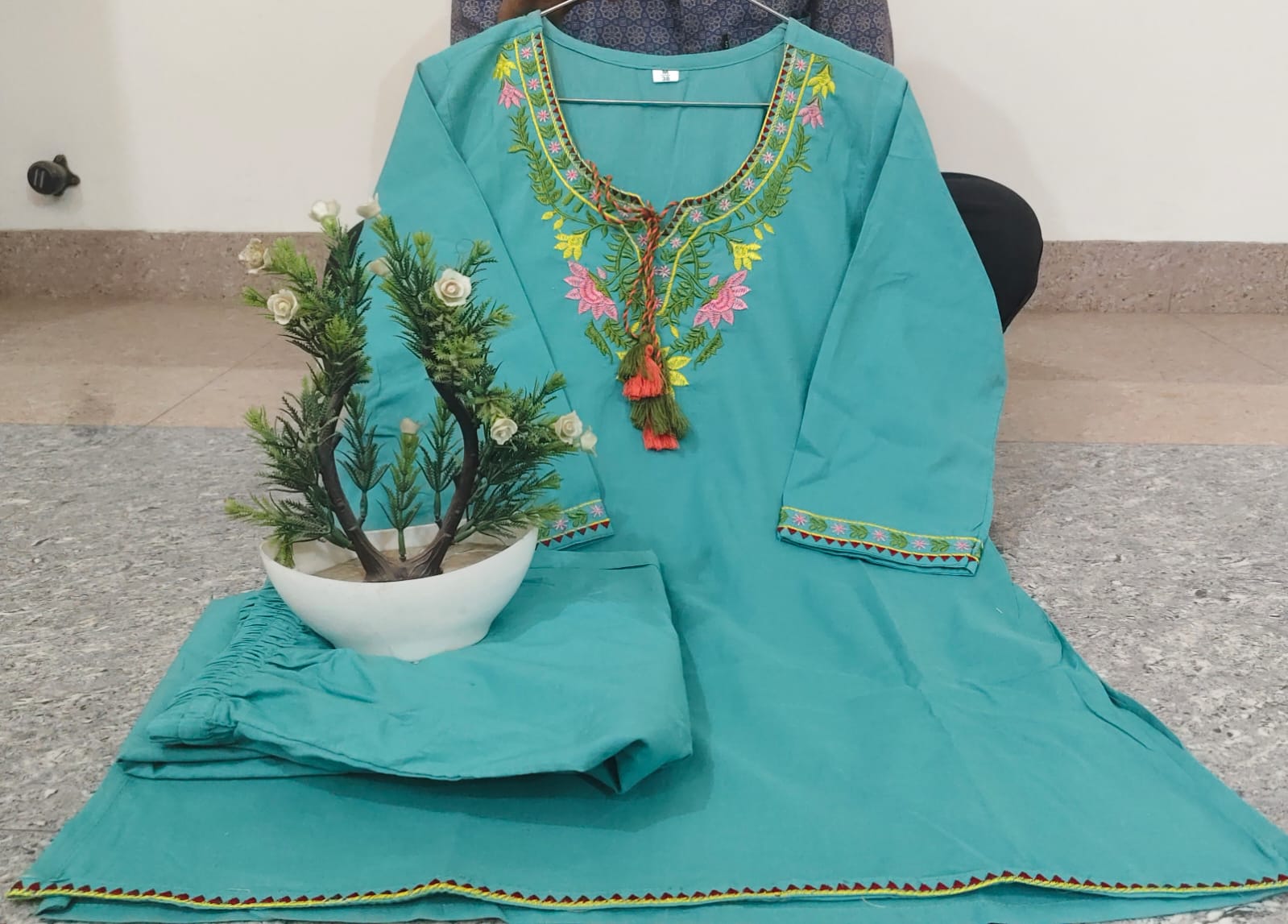 Premium Embroidered Co-ord Set