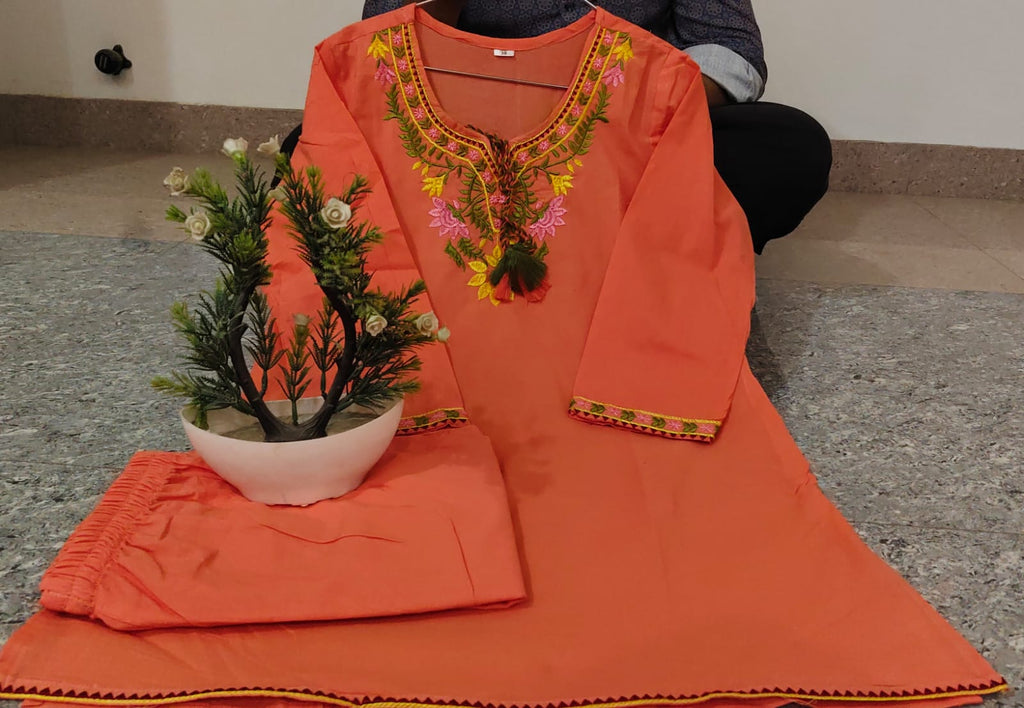 Premium Embroidered Co-ord Set