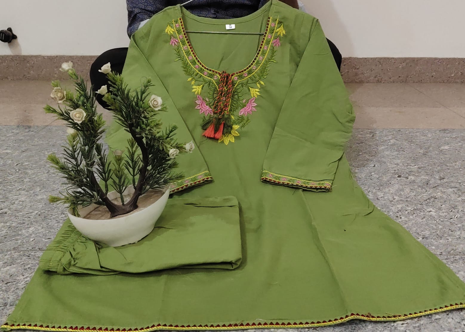 Premium Embroidered Co-ord Set